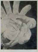 ALAN PERRY (b. 1942) etching (4/4) - painter, illustrator, dramatist & poet, signed & dated 1975,