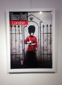 BANKSY limited edition (1/5000) poster - 'Self Portrait for Time Out', unsigned, dated 2010, 74.5 x
