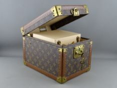 A LOUIS VUITTON DRESSING CASE, serial no. 977117, (Provenance: original purchaser's name known to