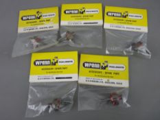 MODEL RAILWAY - Wrenn original spares - three pole armatures in original packets (five), suitable
