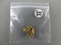 CLOGAU GOLD single nugget, 3 grms