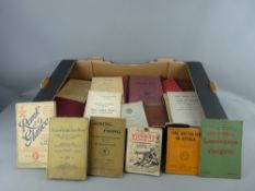 A LARGE & INTERESTING PARCEL OF WWI MILITARY INSTRUCTION BOOKLETS examples: Guide for the Vicar's