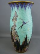 A LARGE CROWN DEVON FIELDINGS 'FANTAZIA' VASE, designed by Enoch Bolton, circa 1930s, factory
