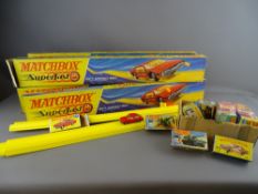 MATCHBOX DIECAST & SUPERFAST SETS, eleven various vehicles and five SF1 speed sets, all boxed and in