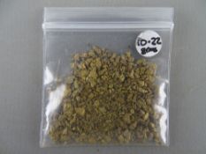CLOGAU GOLD a parcel of flakes and chips, 10.22 grms