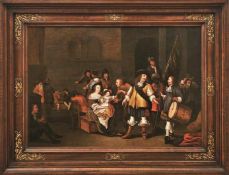 Palamedesz., Anthonie, gen. Stevers Interieur mit eleganter Gesellschaft (Delft 1601-1673 Amsterdam)