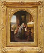 Dielmann, Jakob FürchtegottDrei Mädchen beim Gebet in der Kapelle(Frankfurt am Main 1809-1885