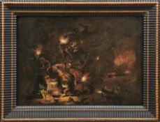 Dusart, Cornelis - Umkreis desDie Peinigungen des heiligen Antonius(Haarlem 1660-1704 ebd.) In der