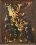 Rubens, Peter Paul - meisterliche Kopie des 18. JahrhundertsKreuzabnahmeÖl/Lwd., auf Hartfaserplatte