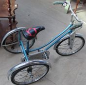 A child's tricycle