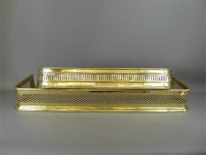 Two Brass Fire Fenders