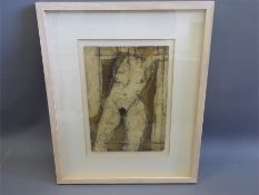 John Emanuel St Ives Mixed Media Study.