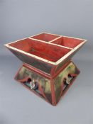 An Unusual Wooden Tray Stand.