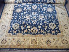 A Large Peshawar Woollen Carpet.