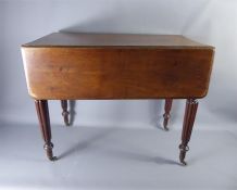 A Mahogany Drop-leaf Dining Table