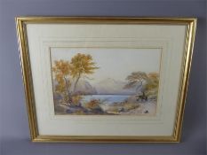 English School, a Watercolour on Paper.