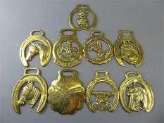 A Quantity of Horse Brasses.