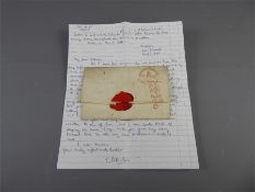 1834 Entire Letter from Edward Clinton on HMS Blonde at Madeira.