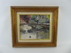 Hamish Grant Original Oil on Board