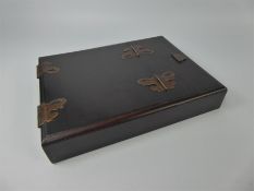 A 20th Century Chinese Rosewood Brush Box