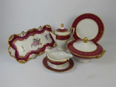 A Bavarian 'Royal Tattau' Part Dinner Service