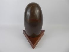 A Polished Shiva Lingam Stone