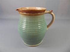 A Green/Brown Glazed Broadway Pottery Jug