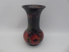 William Moorcroft 'Pomegranate' Flared Vase