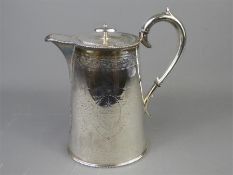 A Silver-Plated Teapot