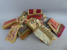 Two Tapestry Pillows