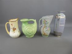 Crown Devon Pottery Jugs