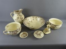 A Staffordshire Ironstone Wash Set