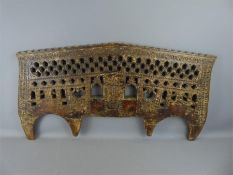 An Antique Portuguese Wooden Buffalo Yoke