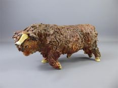 A Sovey Arts Highland Bull Figurine