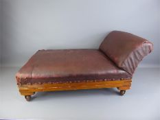 A Victorian Adjustable Gout Stool