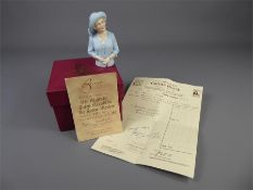 A Limited Edition Bronte Porcelain Figurine