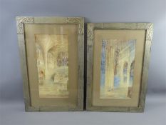 A S Hagyard, A Pair of Original Watercolour Paintings