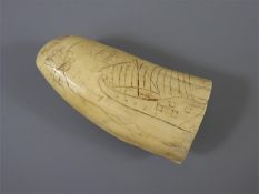 A ScrimshawTooth