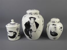 Poole Pottery - Aubrey Beardsley Collection