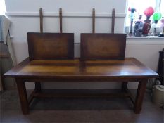 An Oak Refectory-Style Extendable Table