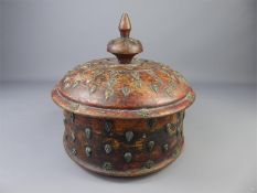 A Tibetan Wooden Storage Container