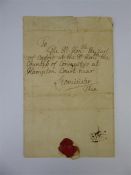 Postal History - GB 1751 Entire Letter