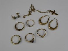 Miscellaneous 9ct Yellow Gold Rings