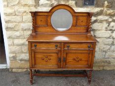 An Oak Sideboard