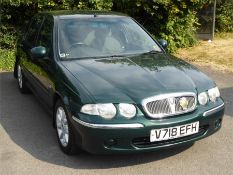 A 2000 Rover 45 Club 16V Four Door Saloon Car