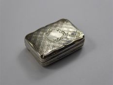 Nathaniel Mills - Victorian Silver Vinaigrette