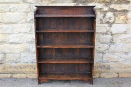 An Oak Book Case.