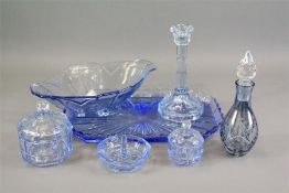 Miscellaneous Blue Glass