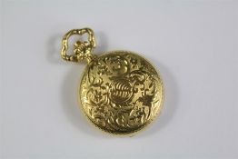 A Lady's 14ct Yellow Gold Pallas Full Hunter Pocket Watch