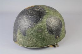 A Circa 1953 Steel Airborne Troop Helmet HSAT MK II